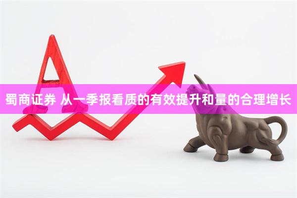 蜀商证券 从一季报看质的有效提升和量的合理增长
