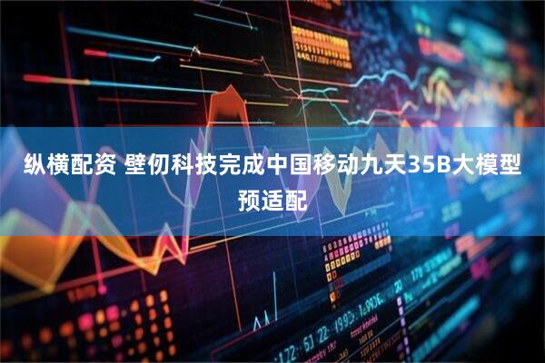 纵横配资 壁仞科技完成中国移动九天35B大模型预适配